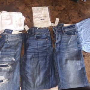 Shirts,pants ,one short